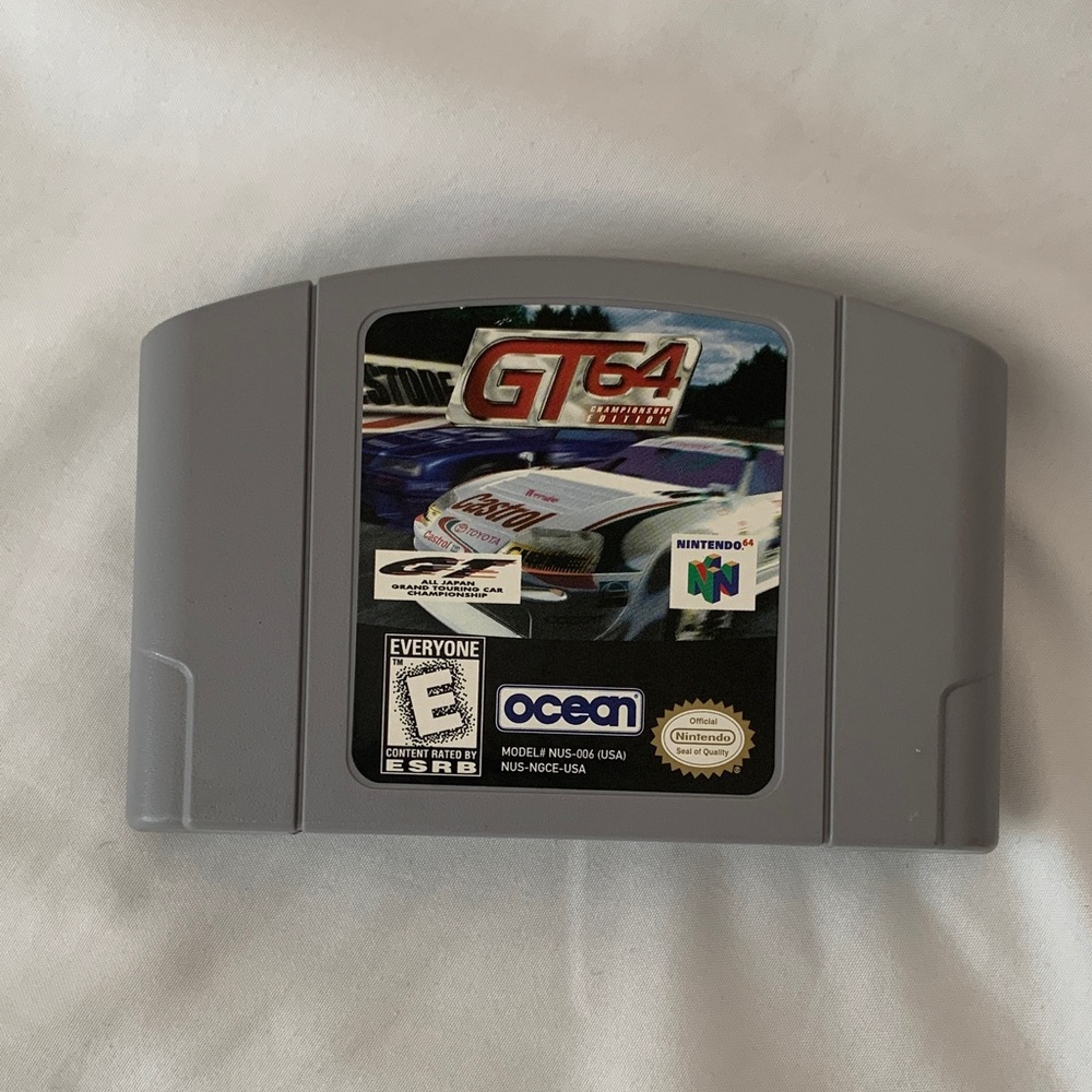 Nintendo 64 Vintage GT64 Championship Edition N64 Car Racing Video Game